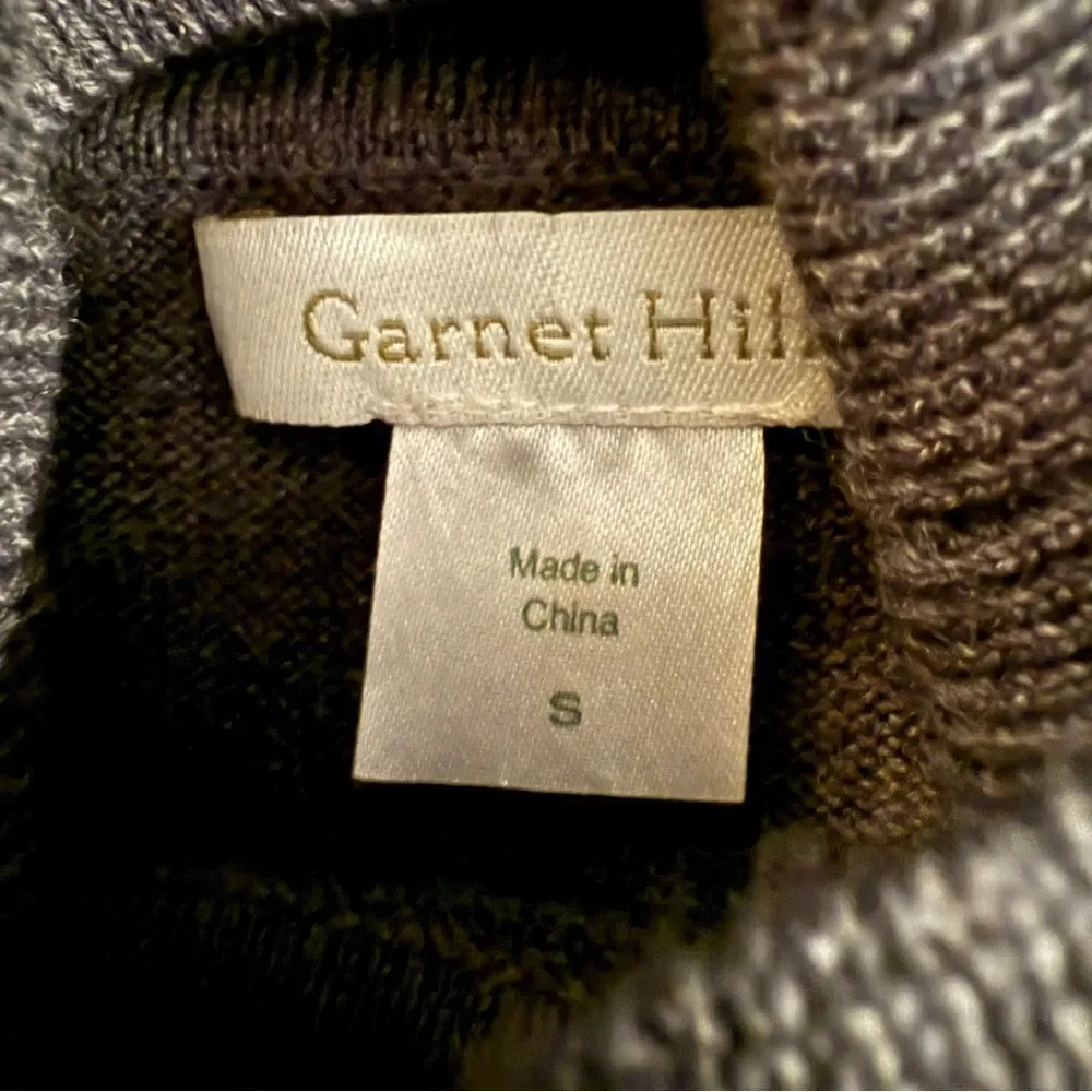 Garnet Hill Merino Wool Turtleneck Midi Dress - Picture 3 of 7